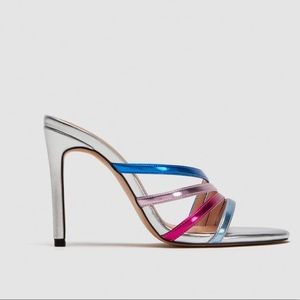 ZARA Rainbow Heels!! (38)